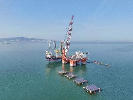 Offshore Energy Island Construction in Yantai