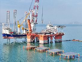 Offshore Energy Island Construction in Yantai