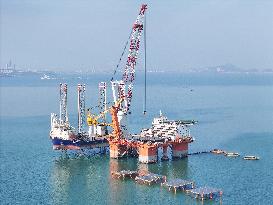 Offshore Energy Island Construction in Yantai