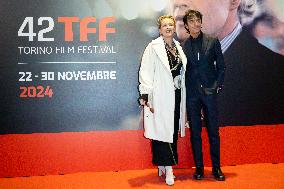 42nd TFF - Sharon Stone At The Stelle della Mole Awards Photocall