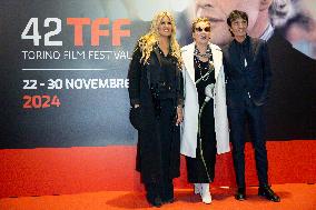 42nd TFF - Sharon Stone At The Stelle della Mole Awards Photocall