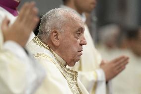 Pope Francis Holds a Mass for World Youth Day - Vatican