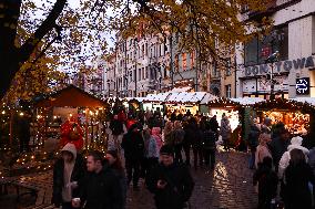 Christmas Fair In Torun