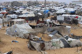 Al-Mawasi Camp for Displaced Palestinians - Khan Yunis