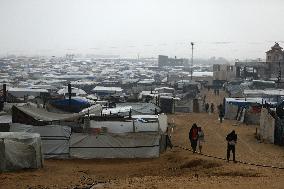 Al-Mawasi Camp for Displaced Palestinians - Khan Yunis