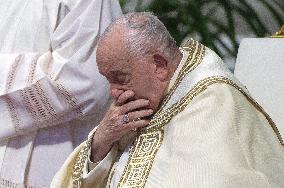 Pope Francis Celebrates a Holy Mass on World Youth Day - Vatican