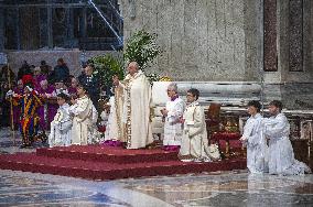 Pope Francis Celebrates a Holy Mass on World Youth Day - Vatican