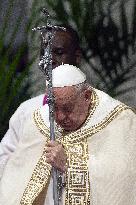 Pope Francis Celebrates a Holy Mass on World Youth Day - Vatican