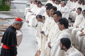 Pope Francis Celebrates a Holy Mass on World Youth Day - Vatican