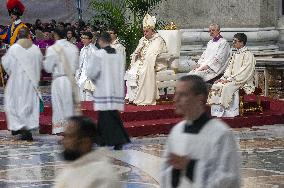 Pope Francis Celebrates a Holy Mass on World Youth Day - Vatican