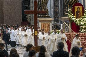 Pope Francis Celebrates a Holy Mass on World Youth Day - Vatican