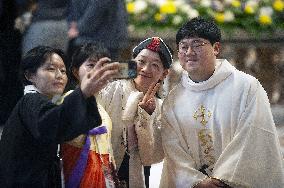 Pope Francis Celebrates a Holy Mass on World Youth Day - Vatican