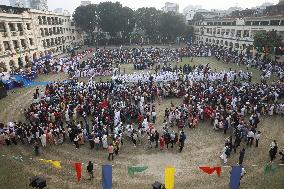 Annual Corpus Christe Eucharistic Procession In Kolkata, India 24 November 2024 - 24 Nov 2024