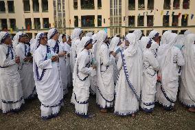 Annual Corpus Christe Eucharistic Procession In Kolkata, India 24 November 2024 - 24 Nov 2024