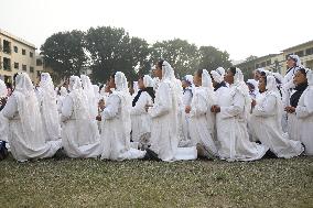 Annual Corpus Christe Eucharistic Procession In Kolkata, India 24 November 2024 - 24 Nov 2024