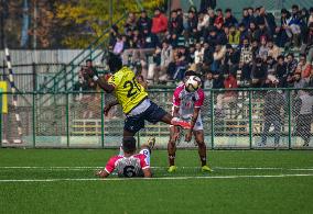 Real Kashmir Vs Rajasthan United I-League Football Match In Srinagar