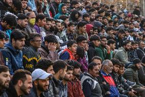 Real Kashmir Vs Rajasthan United I-League Football Match In Srinagar