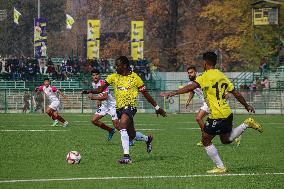 Real Kashmir Vs Rajasthan United I-League Football Match In Srinagar