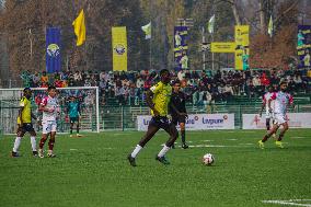 Real Kashmir Vs Rajasthan United I-League Football Match In Srinagar