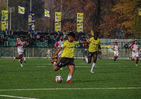 Real Kashmir Vs Rajasthan United I-League Football Match In Srinagar