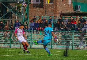 Real Kashmir Vs Rajasthan United I-League Football Match In Srinagar