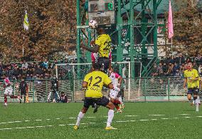 Real Kashmir Vs Rajasthan United I-League Football Match In Srinagar