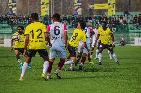 Real Kashmir Vs Rajasthan United I-League Football Match In Srinagar