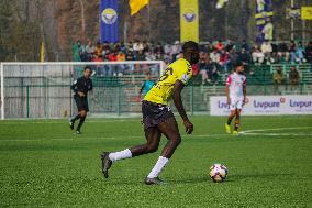 Real Kashmir Vs Rajasthan United I-League Football Match In Srinagar