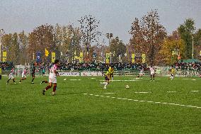 Real Kashmir Vs Rajasthan United I-League Football Match In Srinagar