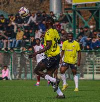 Real Kashmir Vs Rajasthan United I-League Football Match In Srinagar