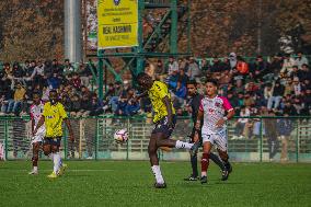 Real Kashmir Vs Rajasthan United I-League Football Match In Srinagar