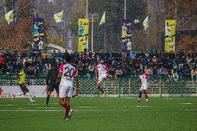 Real Kashmir Vs Rajasthan United I-League Football Match In Srinagar