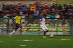 Real Kashmir Vs Rajasthan United I-League Football Match In Srinagar