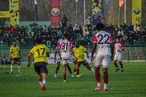 Real Kashmir Vs Rajasthan United I-League Football Match In Srinagar