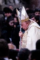 Pope Francis Celebrates A Holy Mass On World Youth Day