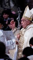 Pope Francis Celebrates A Holy Mass On World Youth Day