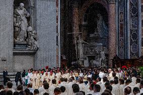 Pope Francis Celebrates A Holy Mass On World Youth Day