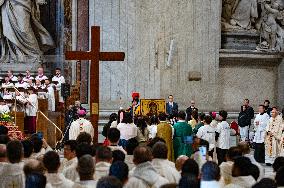 Pope Francis Celebrates A Holy Mass On World Youth Day