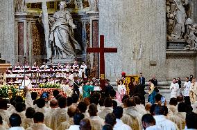 Pope Francis Celebrates A Holy Mass On World Youth Day