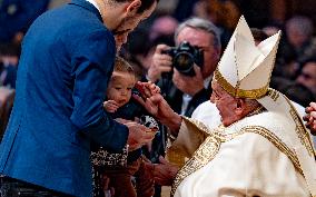 Pope Francis Celebrates A Holy Mass On World Youth Day