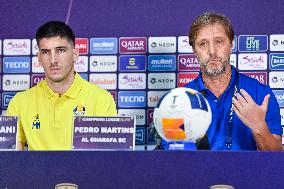 AFC Champions League Elite, Al Gharafa SC Press Conference