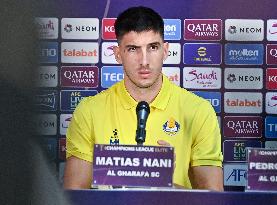 AFC Champions League Elite, Al Gharafa SC Press Conference