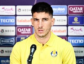 AFC Champions League Elite, Al Gharafa SC Press Conference