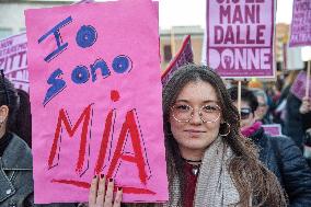 'Non Una Di Meno' Protest Against Gender Based Violence