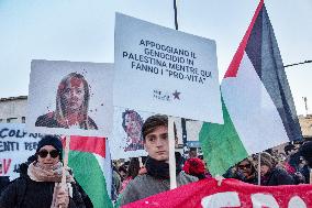 'Non Una Di Meno' Protest Against Gender Based Violence