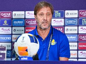 AFC Champions League Elite, Al Gharafa SC Press Conference