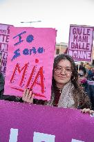 'Non Una Di Meno' Protest Against Gender Based Violence