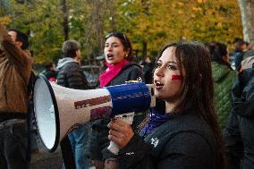 'Non Una Di Meno' Protest Against Gender Based Violence