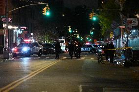 Person Shot In Alphabet City Neighborhood Of Manhattan’s East Village In New York City