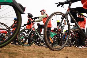 Cycle Race In Kashmir